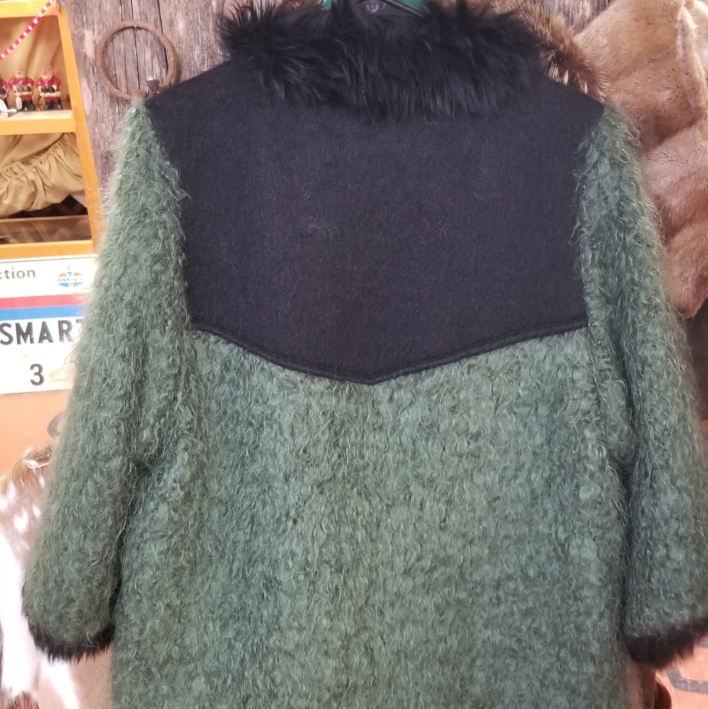 Handmade wool and mohair coat!